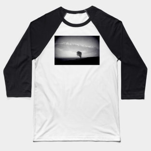 Windblown ( a windblown tree) Baseball T-Shirt